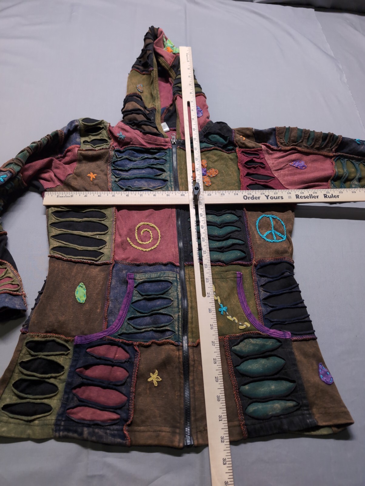 Alternative Vishes Womens  Patchwork Bohemian Mul… - image 4