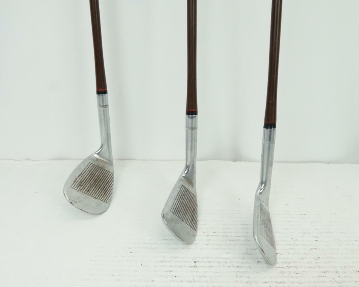 クラブ kkk Vintage Burke Golf Clubs Punchiron Compacter 5 ,6, 9 Irons