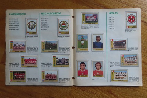 76-77 EURO FOOTBALL Soccer Player Panini Sticker COMPLETE Album MICHAEL PLATINI - Picture 12 of 19