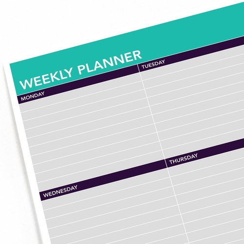 Ashton and Wright - A5 Daily To Do Patin Et A4 Hebdomadaire Agenda Set - Fait En - Afbeelding 6 van 7