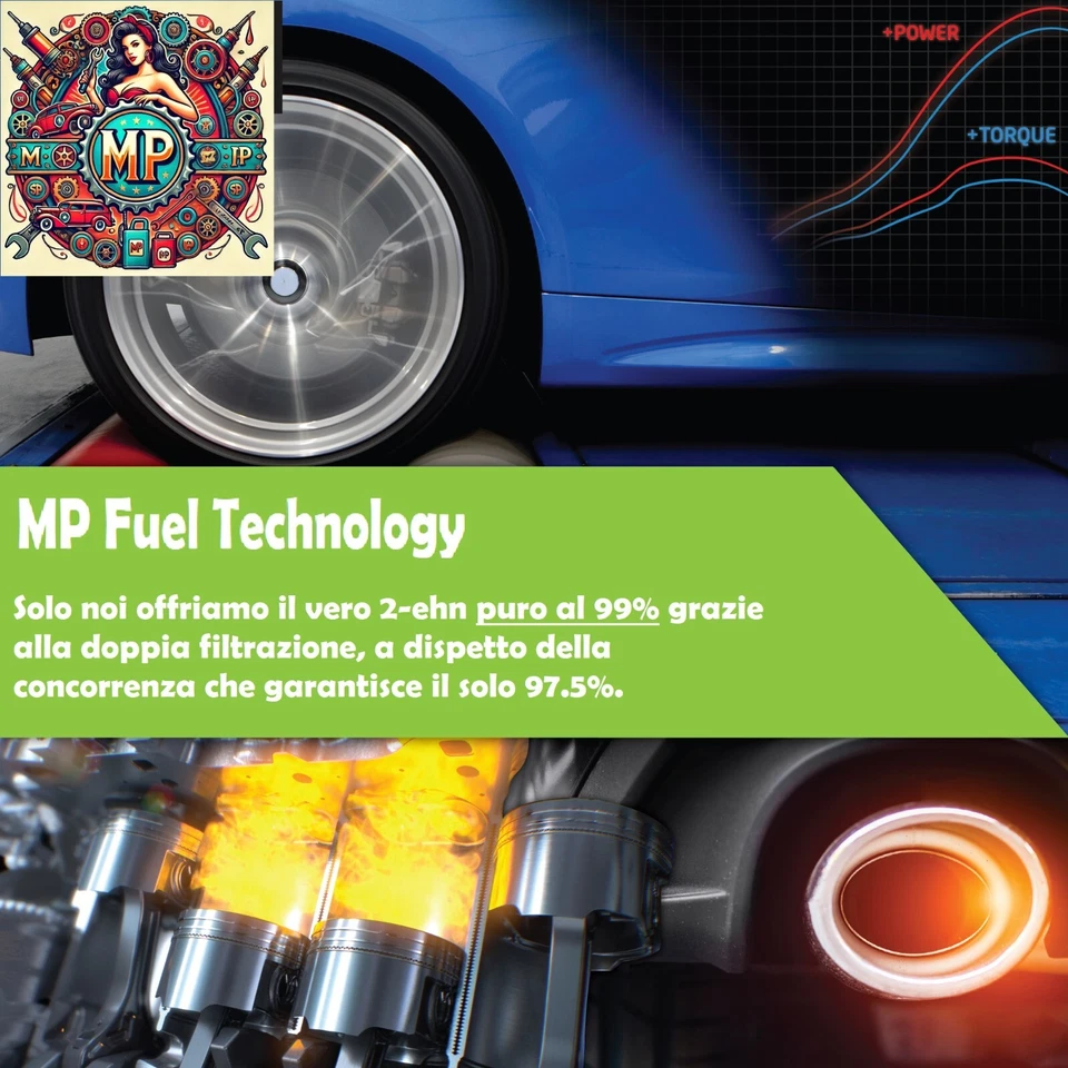 2-ehn99 Puro Cetano Gasolio Cetane Booster Diesel Additivo - 5 Litri - Imagen 2 de 4