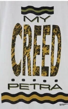 Petra My Creed White 2SIDE Full Size T Shirt TT1420