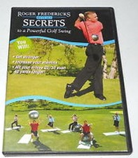 Roger Fredericks Reveals Secrets To a powerful Golf Swing DVD in orig case