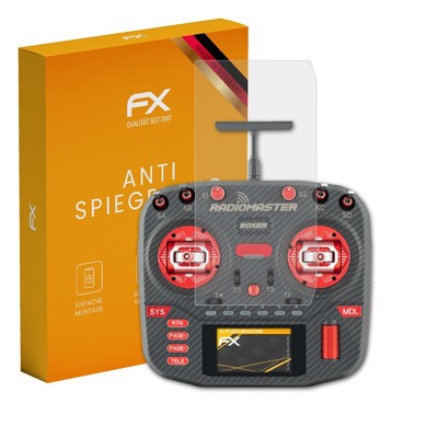atFoliX 3x Displayfolie für Radiomaster Boxer Max M2 Schutzfolie matt&stoßfest