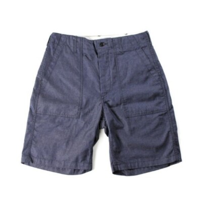 ENGINEERED GARMENTS Fatigue Short - PC Denim Indigo XS NEU Herren