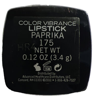 Nuance Salma Hayek Color Vibrance Lipstick #175 PAPRIKA New/Sealed Discontinued