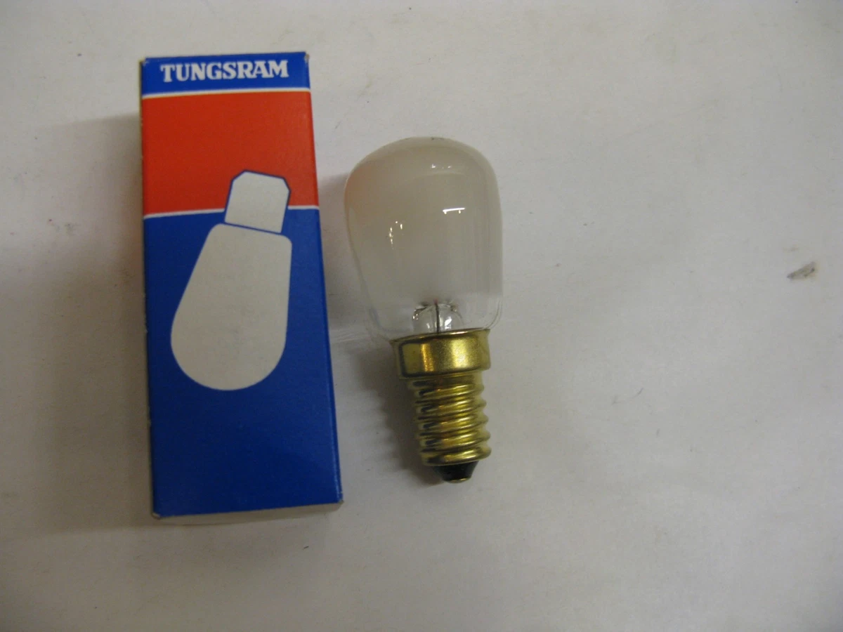 10x Vintage TUNGSRAM 25W FROSTED Pygmy E14 SES Sign Lamp Light Bulb 240V Job Lot