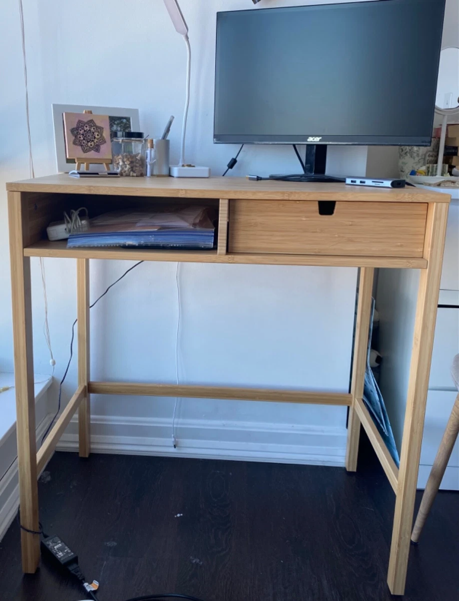 NORDKISA Dressing table, bamboo - IKEA