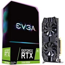 EVGA GeForce 2080 Super 8GB Black Gaming GDDR6 Graphics Card (08G-P4-3081-KR)