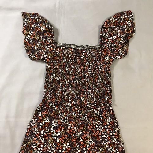 Art Class Tank Romper Girls Medium 7-8 Years Multicolor Wide Leg Floral - Picture 2 of 12