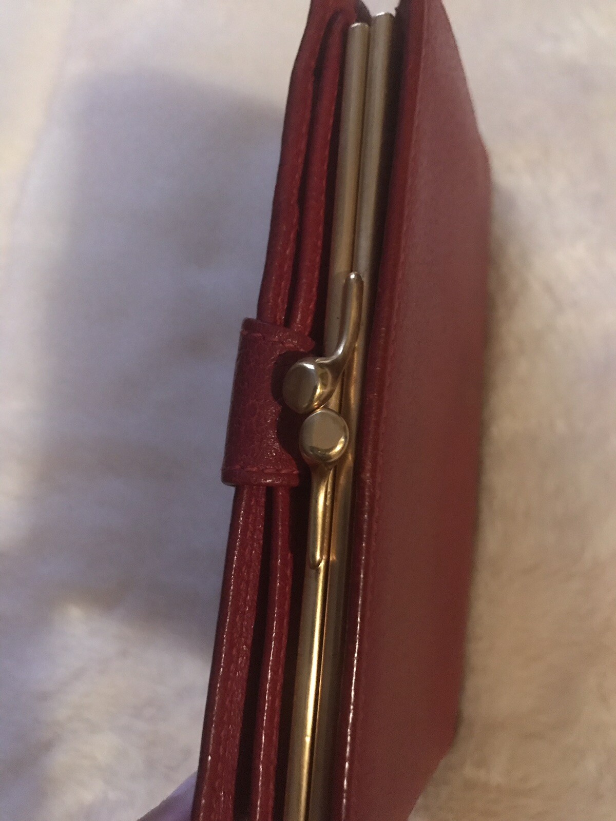 Authentic Gucci Small Article Wallet  Leather Red - image 2