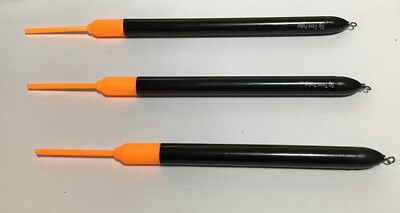 3er Set Loaded Pellet Wagglers Parcours und Karpfenangeln Schwimmer 6g 8g und 10g