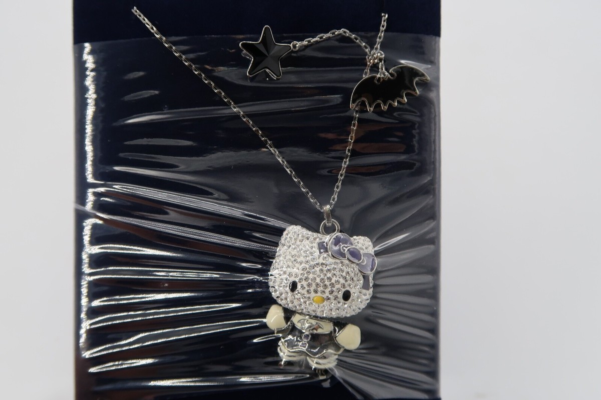 Hello Kitty | Jewelry | Hello Kitty Swarovski Crystal Bling Necklace |  Poshmark