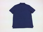 Polo Ralph Lauren Men VTG Classic Horse Riding Graphic Mesh Polo Shirt Navy