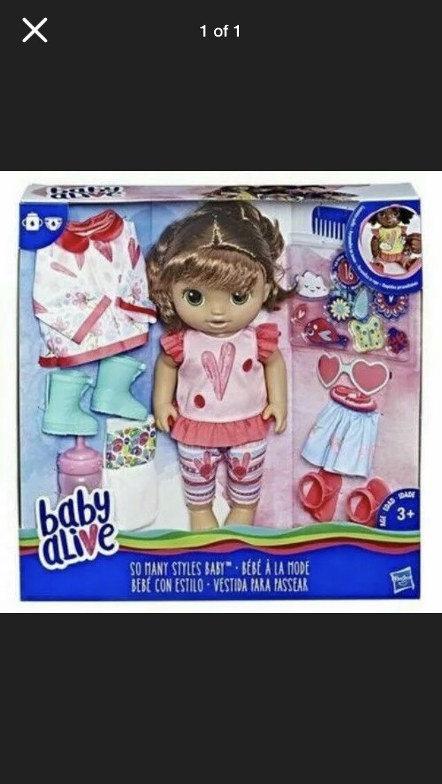 baby alive so many styles african american