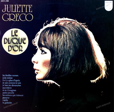 Juliette Greco - Le Disque D'Or LP (VG/VG) .