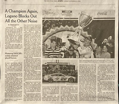  ️ ️  2024 NASCAR CUP SERIES**J. LOGANO WINS 3rd CUP CHAMPIONSHIP at Phoenix