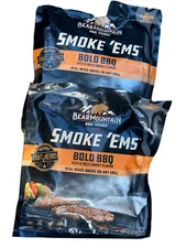 Bear Mountain BBQ Woods Bold BBQ  Smoke ‘Ems Rich & Bold Smoky Flavor - 2 pack
