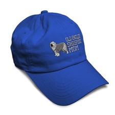 Soft Women Baseball Cap Old English Sheepdog Mom Embroidery Dad Hats for Men