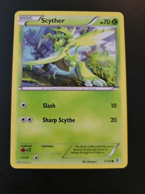 Pokemon TCG Card 2012 Boundaries Crossed - Scyther 7/149 | eBay