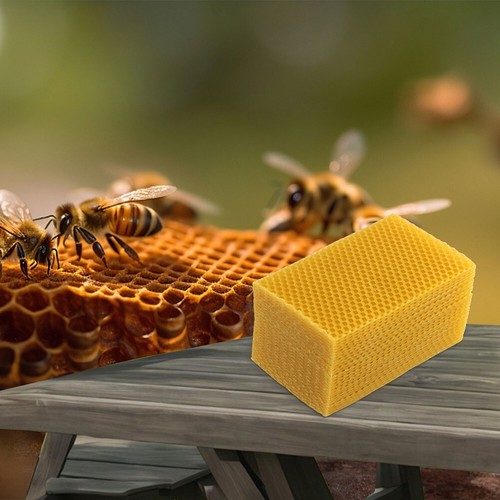 Herramienta de nido de abeja de múltiples usos 30 piezas hojas de cera de abejas para hacer velas y más - Imagen 12 de 12