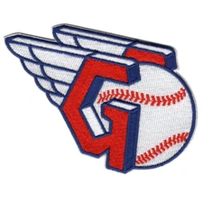 ⚾4" CLEVELAND GUARDIANS (INDIANS) Embroidered Baseball Logo Jersey PATCH!