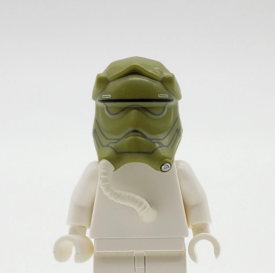 Lego Star Wars Prototype First Order TIE Pilot Helmet Test Print Misprint Error - Image 2 of 4