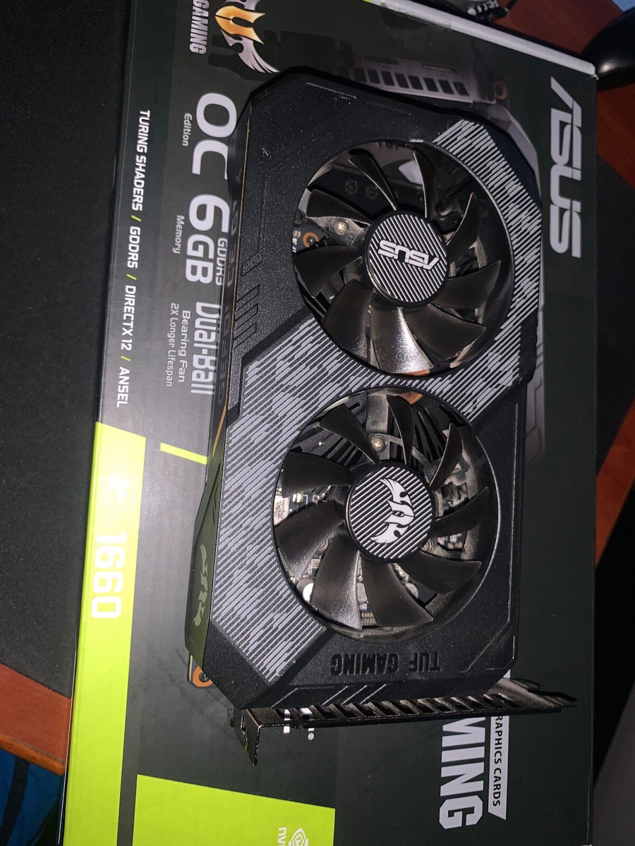 ☆動作品☆ TUF GAMING GTX1660 レアもの TUF3-GTX1660-O6G ☆動作品☆ TUF GAMING GTX1660 レアもの TUF3-GTX1660-O6G