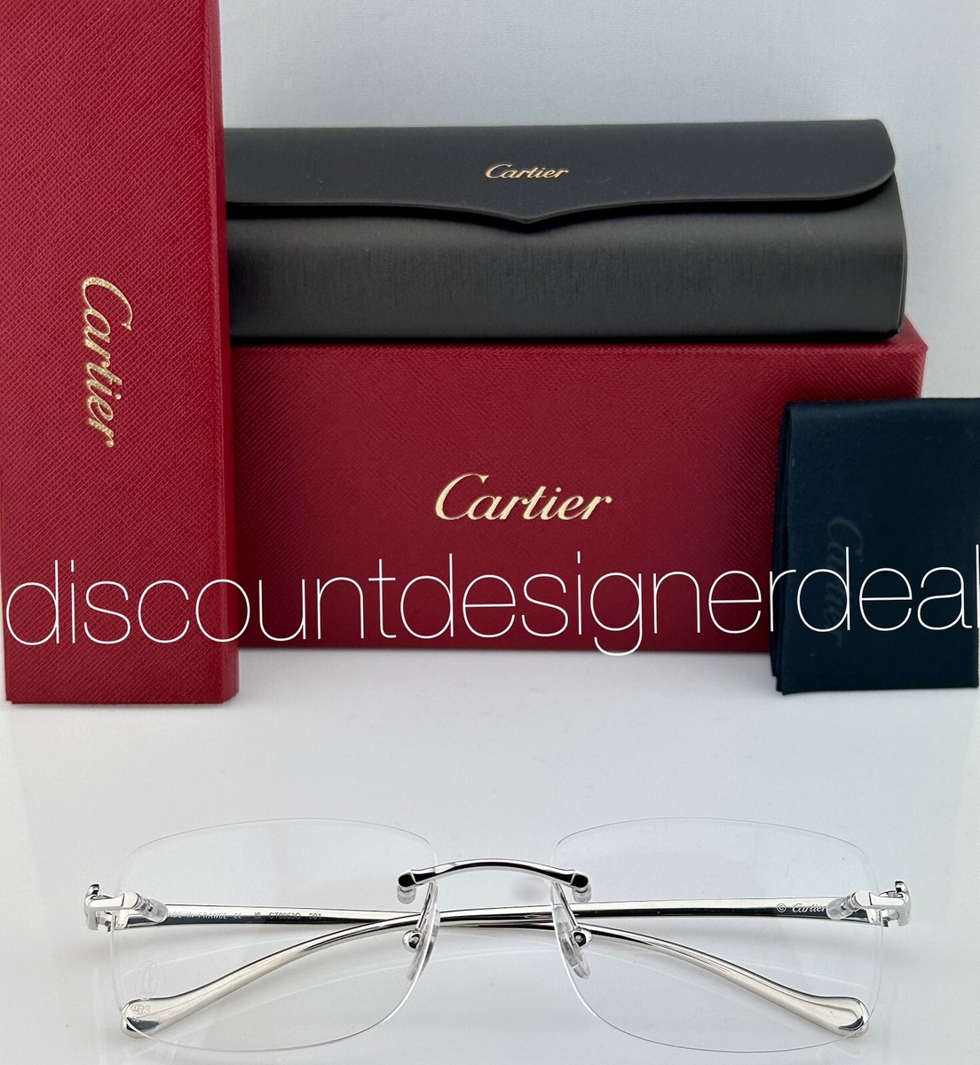 CARTIER ヘキサコンフレムメカネ CT0339O 001 CT0339O Eyeglasses - Cartier Authorized Retailer