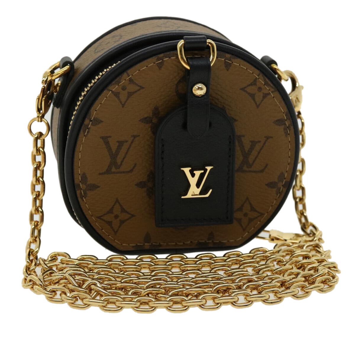 LOUIS VUITTON Monogram Reverse Boite Chapeau Shoulder Bag LOUIS VUITTON Monogram Reverse Boite Chapeau Shoulder Bag