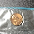 1964 UNCIRCULATED LINCOLN CENT IN ORIGINAL  MINT CELLO