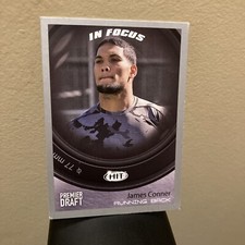 2017 Sage Premier Draft In Focus Hit Rookie Card #119 James Conner