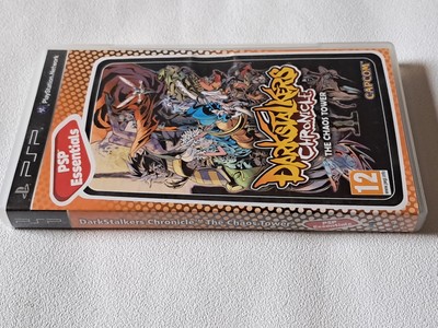 Jeu PSP DarkStalkers Chronicle: The Chaos Tower - Version Française Complète (boîte, Notice) - En Très Bon état (TBE)