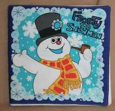 pix Frosty The Snowman Fabric Panel ebay
