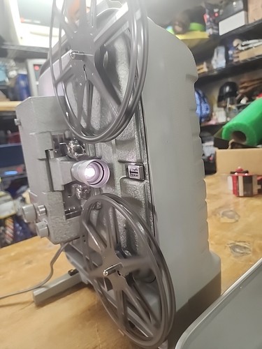Vintage Tower Model P-911 8mm Film Project w/Reel Motor Works - Afbeelding 4 van 11