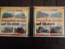 GeraNova, Dampflok-Archiv Teil I und II,  2 CD's