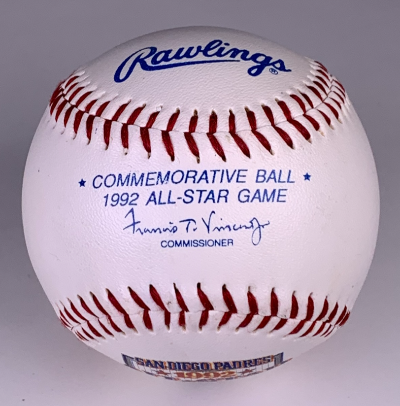 1992 MLB All Star Game San Diego Padres Original Rawlings Baseball