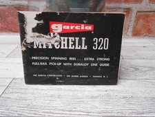 Vintage Garcia Mitchell 320 Owners Manual Instructions Brochure Pamphlet