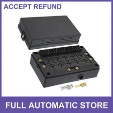 Single Fuse Relay Box 15 Slots ATC Fuse Holder for Car Truck Boat Universal