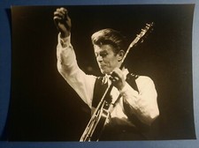 ORIGINAL AGENCY PHOTO ITALY CM 18X 24 DAVID BOWIE