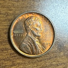 1909 VDB Lincoln Wheat Cent BU Uncirculated Red Brown