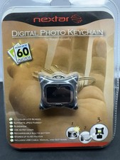 Nextar Digital Photo Keychain Stores up to 60 Pics 1.5" LCD Screen Rechargeable