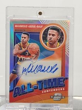 Mahmoud Abdul-Rauf SP 108/125 auto all-time contenders 2023-24 contenders optic