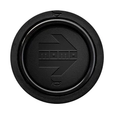 MOMO Steering Wheel Horn Button Heritage Black Small Flat