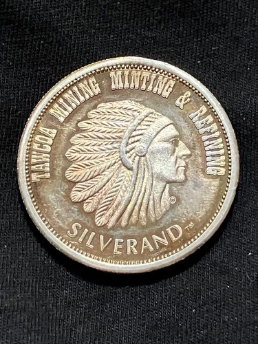 ULTRA RARE! .999 FINE First Nations Silverand Tawcoa Mining Minting & Refineries