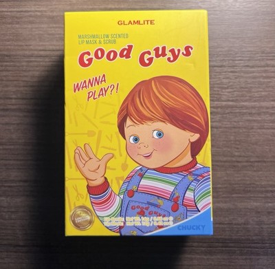 GLAMLITE x Chucky Good Guys Lip Duo Scrub & Lip Mask Sealed Limited Edition NEW