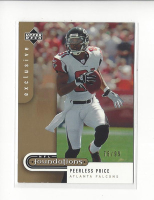 2005 Upper Deck Foundations Football Exclusive Gold Singles xx/99 - You Choose