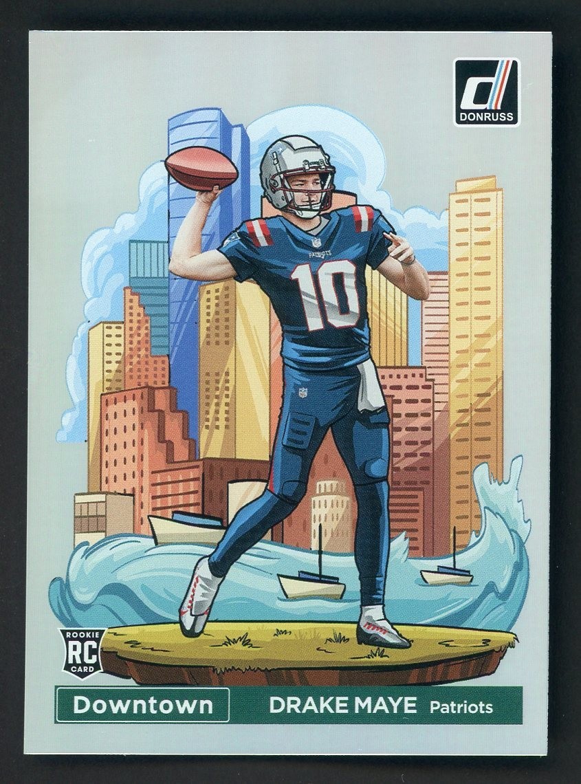 2024 Donruss Downtown #13 Drake Maye Patriots RC Rookie SSP CASE HIT