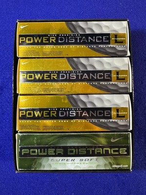 NIKE Precision Power Distance Golf Balls 9 High Launch & 3 Super Soft New Open..