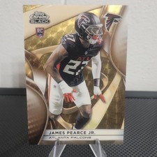 Marketplace image: Topps Chrome Black 2025 1/1 Superfractor Rc James Pearce Jr. #103Atlanta Falcons
